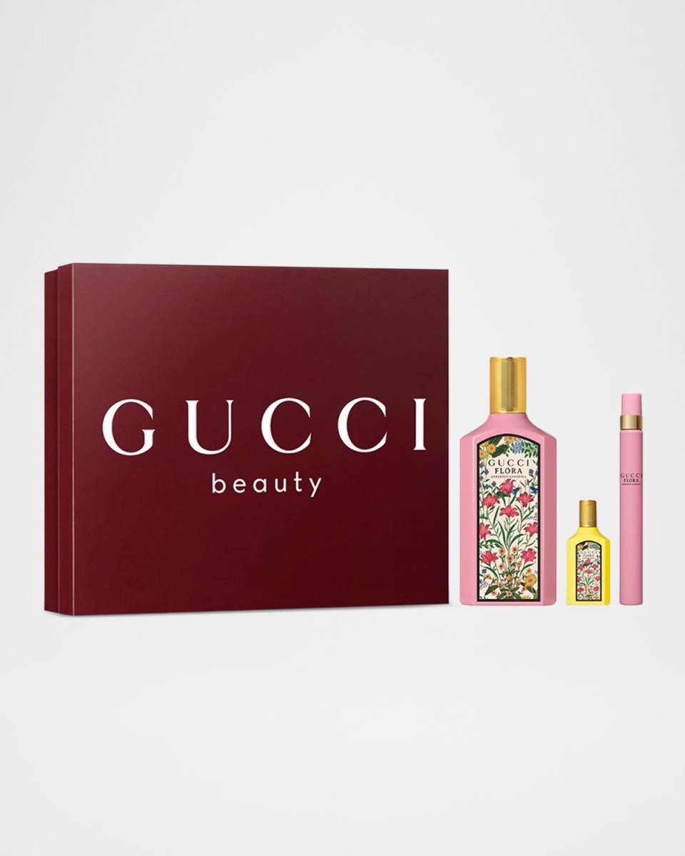 Flora Gorgeous Eau de Parfum 3-Piece Gift Set